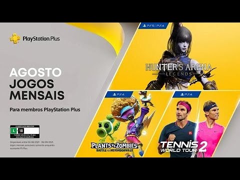 Confira os jogos grátis da PS Plus de agosto