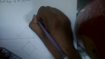 Section of Solids- Sectioning a Square Prism by an AIP by Shivam Shukla