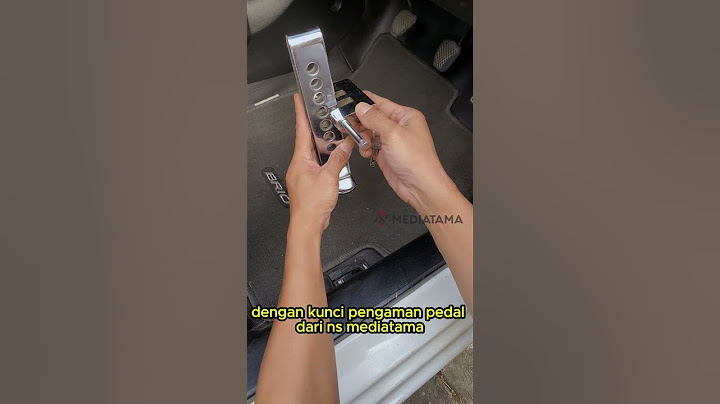 Solusi Anti Maling Terbaik! 🔒 Kunci Pengaman Pedal Mobil untuk Keamanan Maksimal 🚗