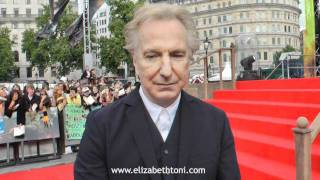 Alan Rickman; Harry Potter and The Deathly Hallows, Part 2 World Premiere (July 7 London, UK)