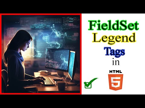 🌐Fieldset and Legend Tags in HTML | Form Grouping | Urdu/Hindi Tutorial 📄📦🏛️