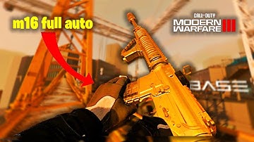 this *NEW* M16 CLASS SETUP has INSANE ACCURACY in MW3! 😮