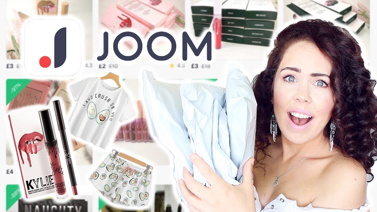 JOOM HAUL 2018 | KYLIE COSMETIC DUPES?? Wish/Shein app in disguise??
