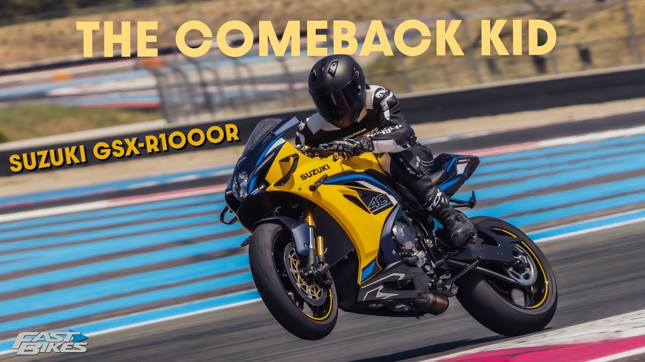 Suzuki GSX-R1000R — вернувшийся на рынок мотоцикл.