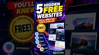 5 Hidden FREE Websites You'll Wish You Knew Earlier #shorts