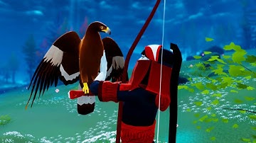 7 Minutes Of The Pathless Gameplay