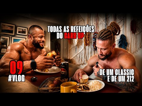 ATLETA DEEP MOSTRA TODAS AS REFEIÇÕES DO CARB UP DE UM CLASSIC E UM 212