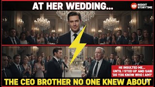 My Wedding Speech Wiped The Smirk Off His Face