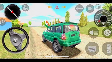 Thar (Song) 😈 Modified Mahindra Scorpio Car Games : ( Gadi Ka Cartoon ) Gameplay video Part - 1419