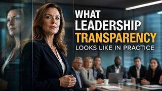 What transparent leadership looks like in practice