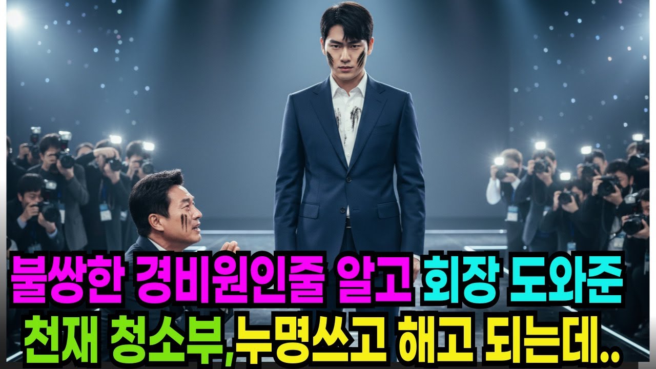 백만장자 대기업 회장님인줄 모르고 도와준천재 청소부는 자동차 엔진 연구소를 구하지만 해고되는데,,노후사연, 이야기친구, 오디오북, 시니어