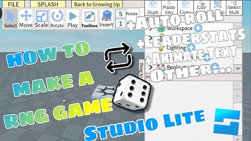 Roblox | How to make a RNG System in Studio Lite