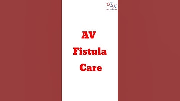 AV Fistula Care in #dialysis I AV Fistula care in Healthcare #dcdc #ttt #dialysis #nabh