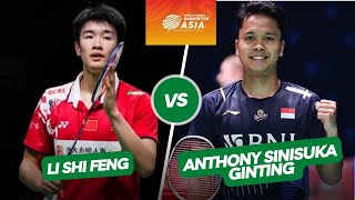 Anthony Sinisuka GINTING vs LI Shi Feng | Badminton Asia Championships 2024 QF