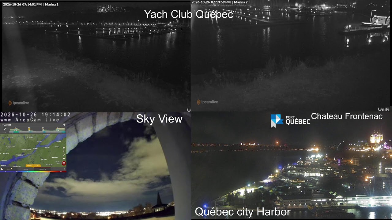 Québec City live webcam