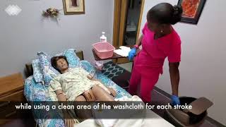 SKILL 21 — PROVIDES PERINEAL CARE PERI CARE FOR FEMALE