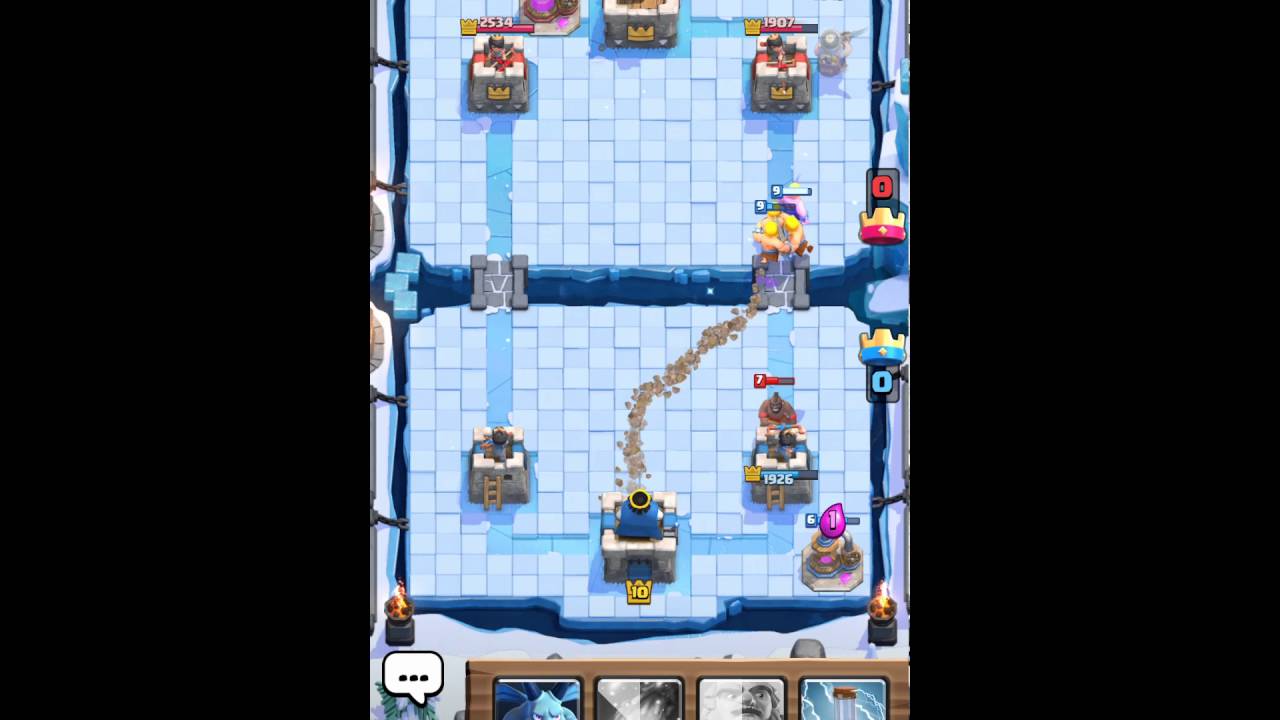 How to use royal giant and miner deck
