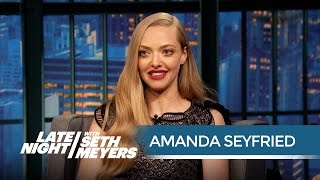 Amanda Seyfried Does Not Want to Be in Superhero Movies - Late Night with Seth Meyers