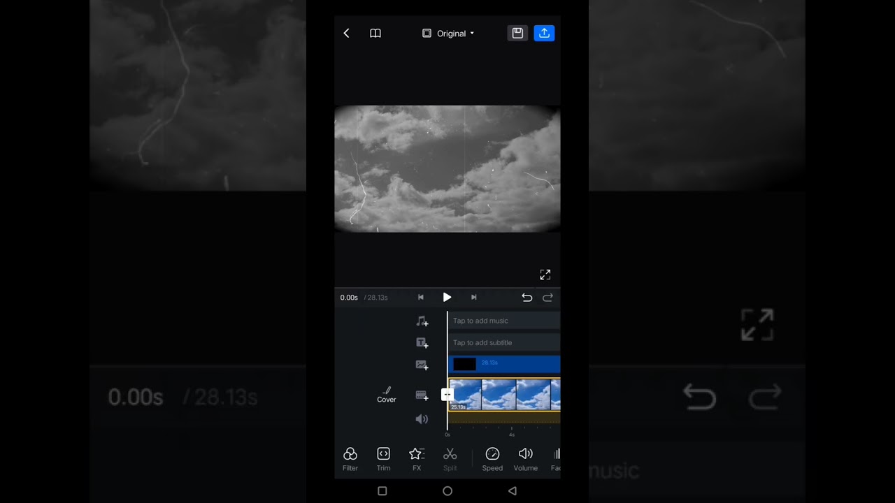 vintage effect in VN Mobile Editing 