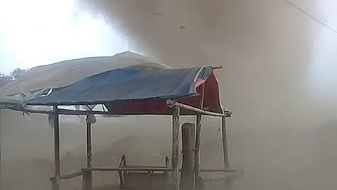 Viral!!!, Terjadi Bencana Angin Puting Beliung Di Sumedang Jawa Barat,Tepat Di Proyek Tol Cisumdawu