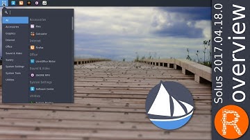 Solus 2017.04.18.0 overview  | Designed for Everyone