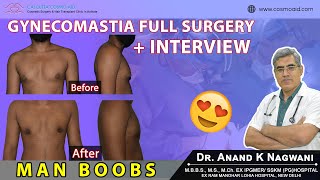 গাইনোকোমাস্টিয়া | Gynecomastia Surgery in Kolkata II Man Boobs Surgery in Kolkata | Dr. Nagwani
