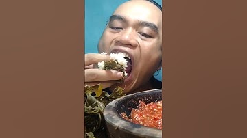 MUKBANG ASMR NASI SAMBAL LALAPAN DAUN SINGKONG 🔥@AHMasRI86