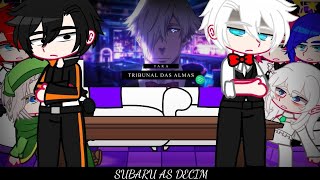 re:zero reagindo ao rap tribunal das almas (subaru as decim)