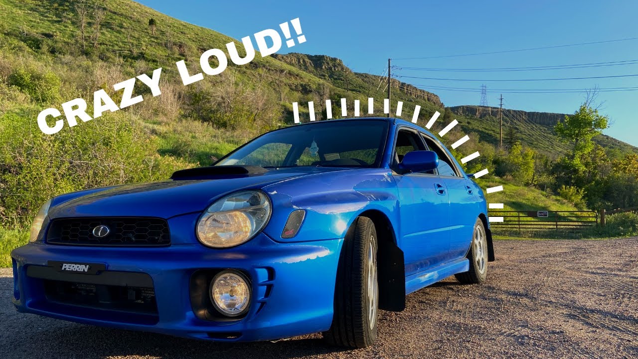 2002 WRX STRAIGHT PIPE (Catless) YouTube