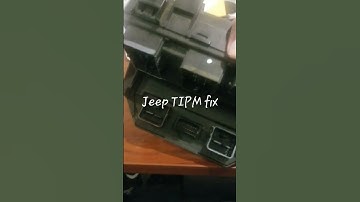 2007 Jeep Wrangler TIPM fix