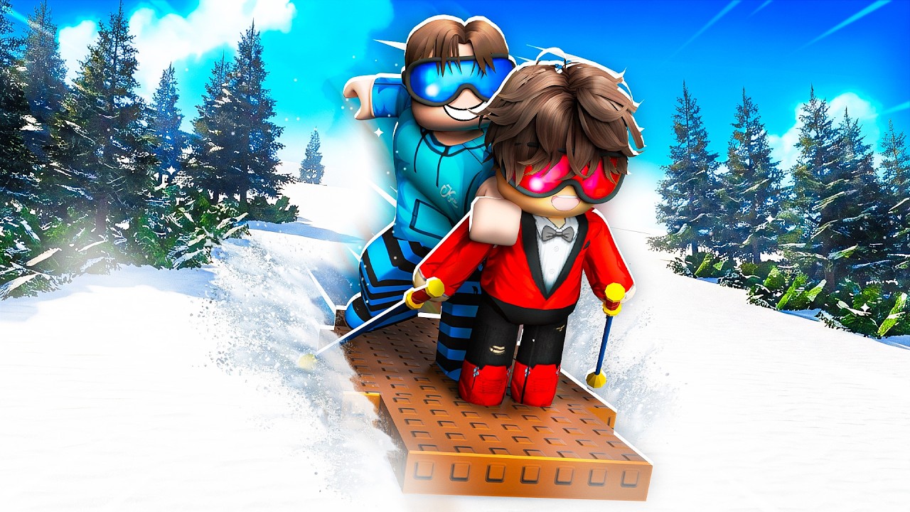 روبلوكس ارسم لوح تزلج مع فصفص ! Draw A Sleigh