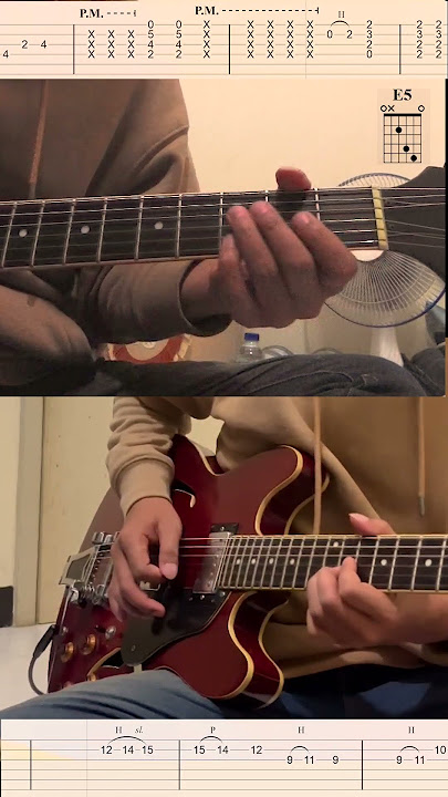Part Intro song I Love You Bibeh From The Changcuters   Guitars Tabs & Chord