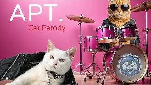 ROSÉ & Bruno Mars - APT. (Cat Parody) 아파트 고양이 패러디