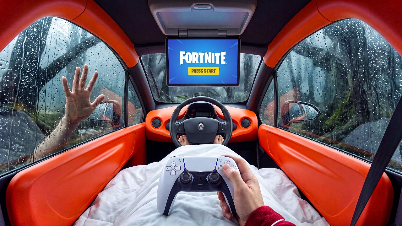 I Tried Storm Camping in a Tiny Car