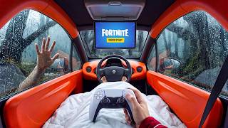 I Tried Storm Camping in a Tiny Car