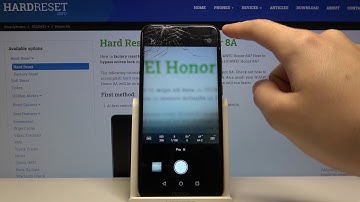 How to Enable Camera Leveler in Honor 8A - Horizontal Level Feature