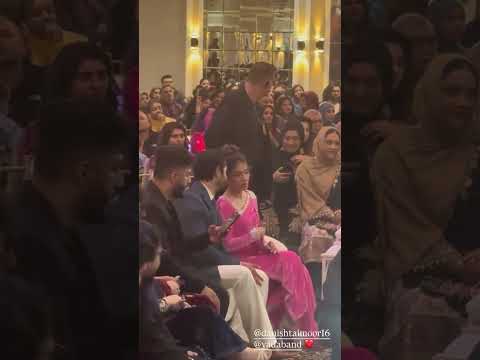 Ayezah khan Danish Taimor Enjoying Qawali Night At UK