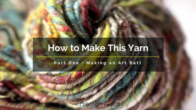 Weaving Techniques, Making Yarn with Scraps