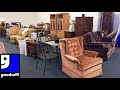 GOODWILL FURNITURE SOFAS COUCHES ARMCHAIRS COFFEE TABLES SHOP WITH ME SHOPPING STORE WALK THROUGH