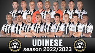 Udinese Squad for 2022/23((Udineze squad 2022/2023)) #transfermarkt #udinese