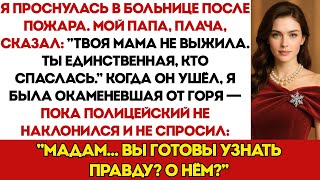 видео: Я Выжила В Пожаре Дома. Папа Сказал, Что Мама Умерла — Но Потом Полицейский Прошептал Мэм… Вы Готовы картинка: Я Выжила В Пожаре Дома. Папа Сказал, Что Мама Умерла — Но Потом Полицейский Прошептал Мэм… Вы Готовы
