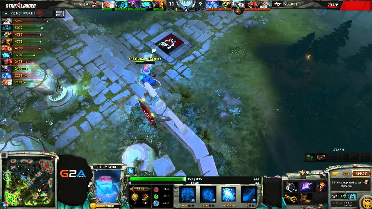 Secret vs SFZ Game 2 (SLTV 12 EU) EGAD & Skim YouTube