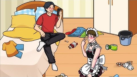 Mind Maze level 56 help the boy clean his room before his mother comes home