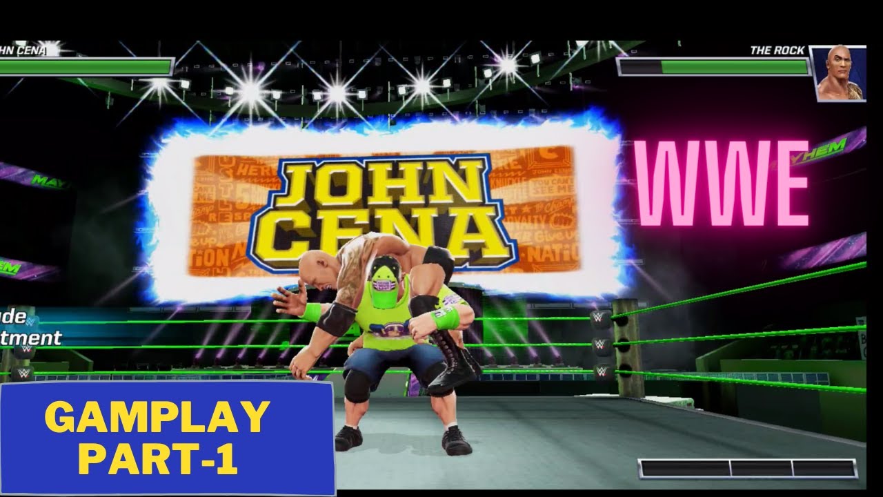 wwe mayhem gameplay storyline multiple matches-android game - YouTube