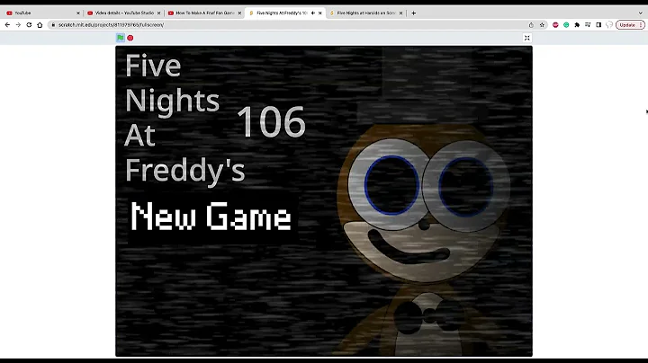 How To Make A Fnaf Fan Game In Scratch Part 2