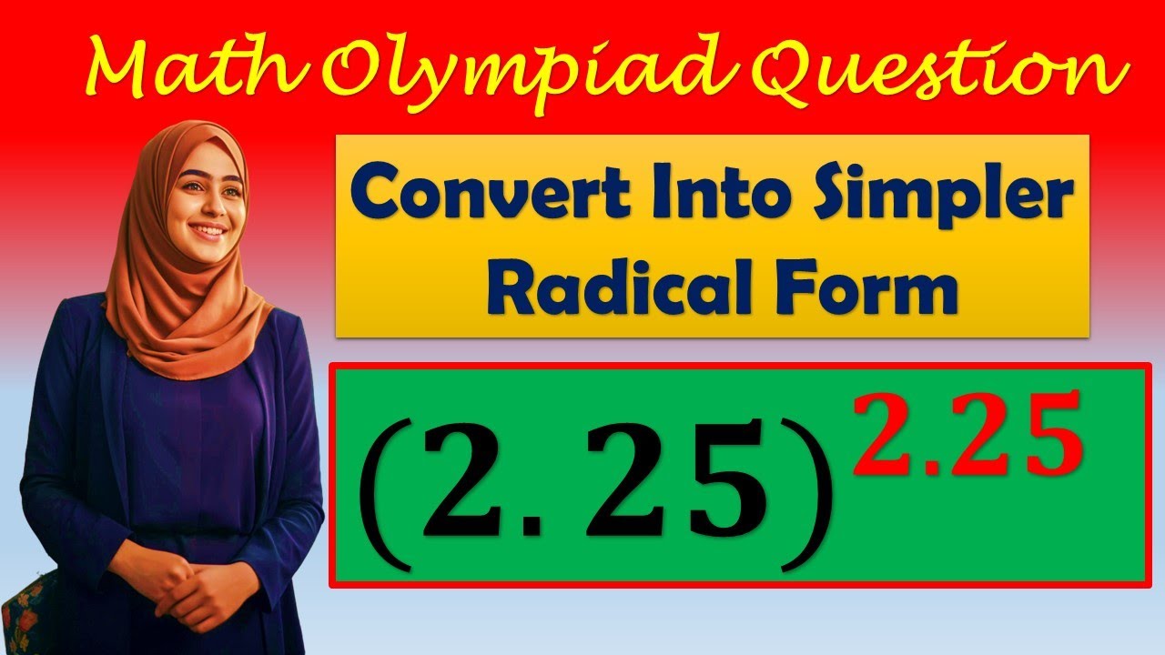 Convert Into Simplest Radical Form Challenging Math Problem convert-into-simplest-radical-form-challenging-math-problem
