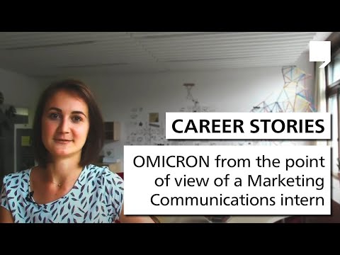Inside OMICRON: from the point of view of a Marketing Communications intern