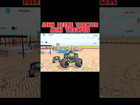 John Deere mini tractor new update kese le #gaming #tractor #newupdate