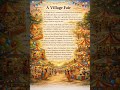 A Village Fair Paragraph | English Paragraph for Class 6-10 | সহজ ও সুন্দর বর্ণনা