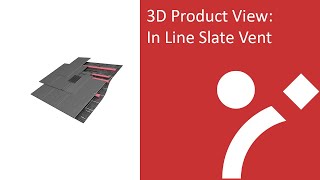 Fibre cement In Line Slate Vent